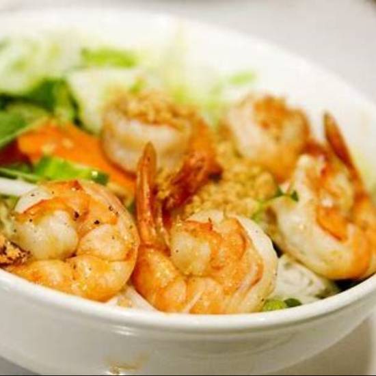 Order BK3. Bún Tom Nuong food online from Thien An Sandwiches store, Houston on bringmethat.com