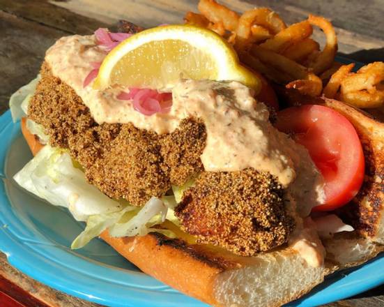 Order Cat Fish Po-boy food online from Salvador Mollys store, Portland on bringmethat.com