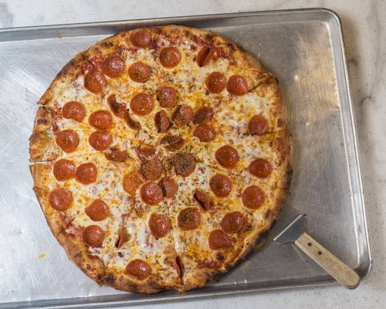 Order Pepperoni food online from Nick's New Haven-Style Pizzeria & Bar store, Boca Raton on bringmethat.com