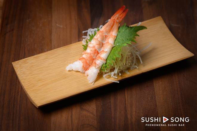 Order Shrimp Sashimi A la Carte food online from Sushi Song Key West store, Key West on bringmethat.com