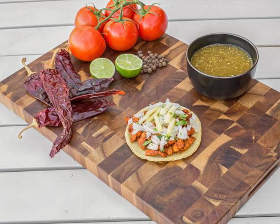 Order Pastor Taco (3 per order) food online from Al Chile Food Truck store, North Miami Beach on bringmethat.com