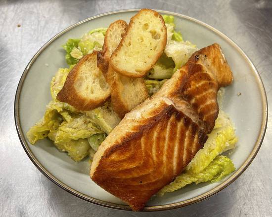 Order Salmon Caesar Salad food online from Marica store, Oakland on bringmethat.com