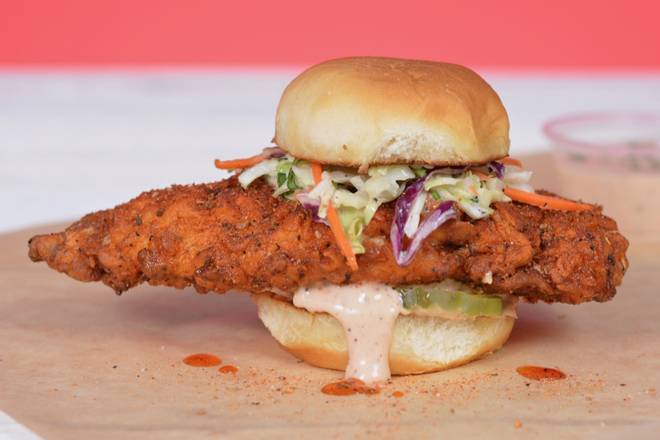 Order Nash's Hot Chicken Slider Sandwich food online from Nash's Hot Chicken store, Nashville on bringmethat.com