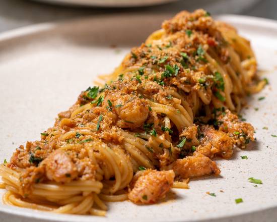 Crab Spaghetti Alla Chitarra