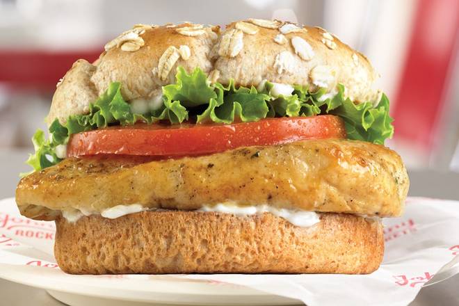 Order Grilled Chicken Sandwich food online from Johnny Rockets store, McAllen on bringmethat.com