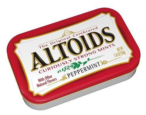 Order Altoids Peppermint         food online from Glenrose Liquor & Mini Mart store, Glendale on bringmethat.com