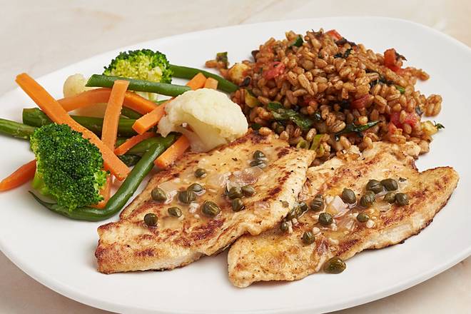 Order Lemon Chicken Picatta food online from Silver diner - tysons corner, va store, McLean on bringmethat.com