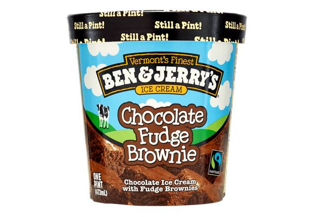 Order Ben and Jerry's Choc Fudge Brownie Pint food online from Wawa store, Downingtown on bringmethat.com