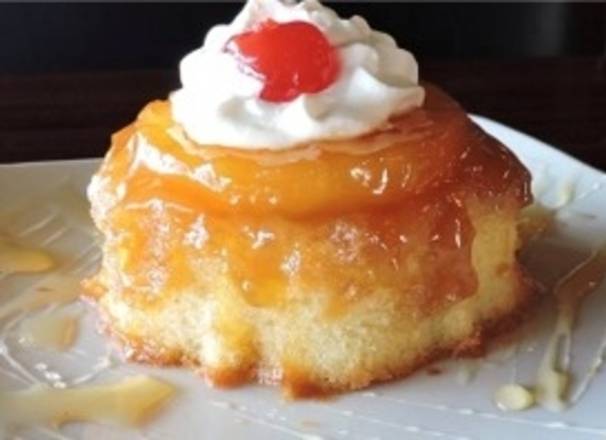 Order PINEAPPLE UPSIDE CAKE food online from Ovation Bistro & Bar-Lakeland store, Lakeland on bringmethat.com