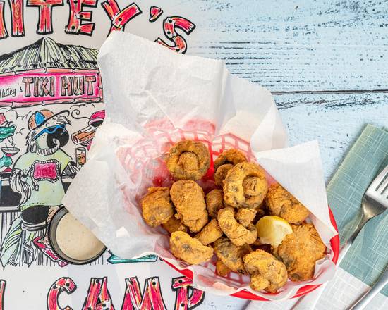 Order Fried Mushrooms food online from Whiteys Fish Camp store, Fleming Island on bringmethat.com