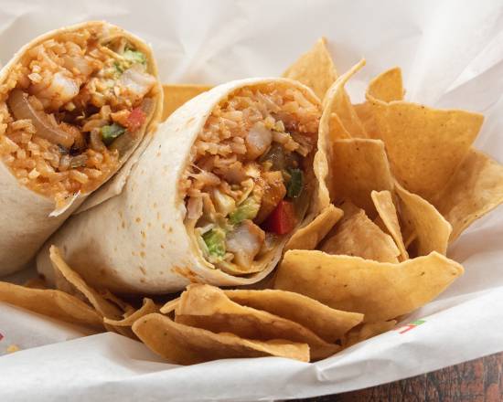 Los Cabos Shrimp Burrito