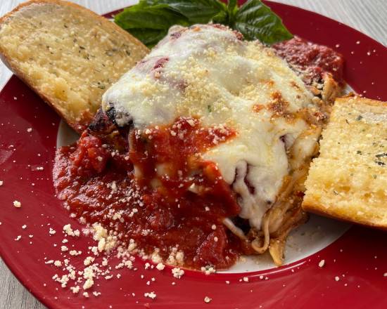 Order Big Beefy Lasagna food online from Milwaukee Classic Pizza store, Milwaukee on bringmethat.com