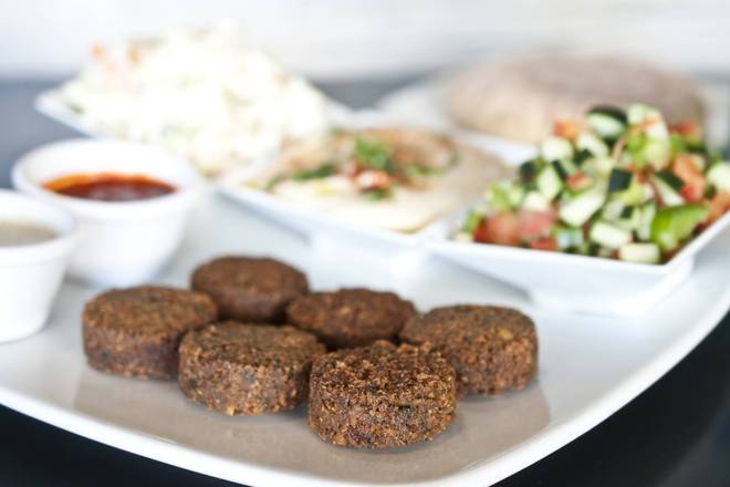 Order Falafel food online from Saba's Grill & Wok store, Houston on bringmethat.com