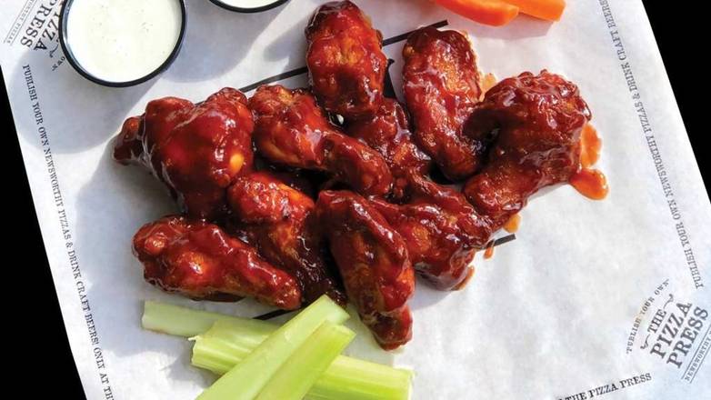 Order 6pc Wings.^ food online from The Pizza Press store, Orange on bringmethat.com