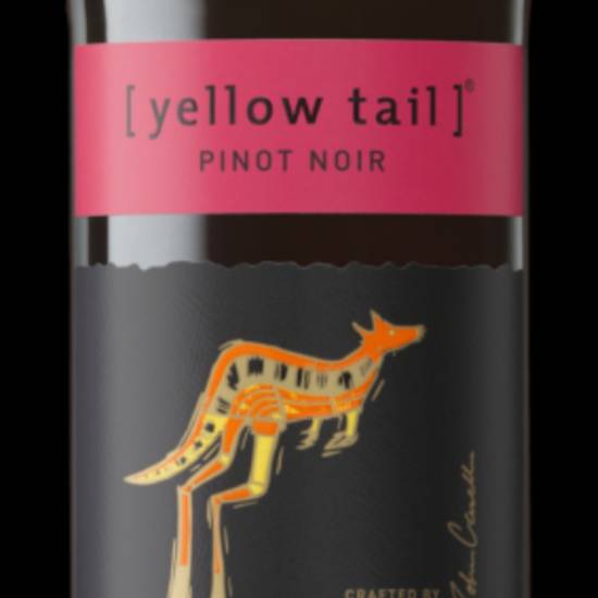 Order Yellow Tail - Pinot Noir food online from Santa Monica Liquor store, Santa Monica on bringmethat.com