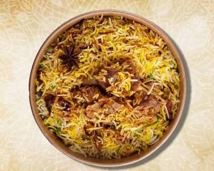 Order Classic Vijayawada Goat Biryani food online from Fire Biryani store, Milpitas on bringmethat.com