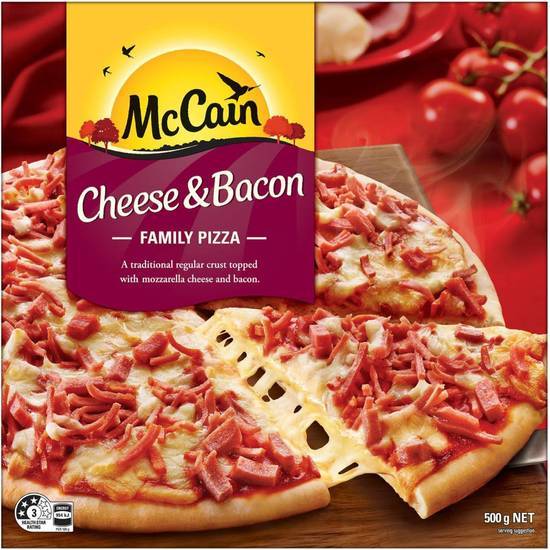 McCain Pizza Cheese & Bacon 500g