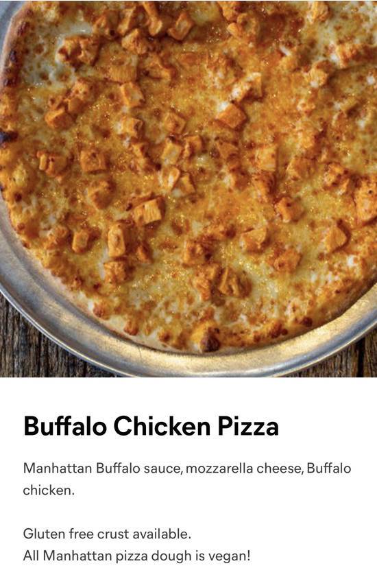 Order Buffalo Chicken Pizza food online from Manhattan Pizza store, Fairfax on bringmethat.com