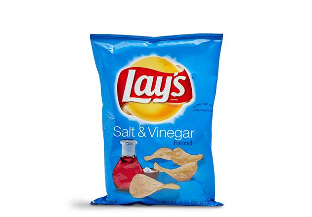 Order Frito Lay Salt & Vinegar Lay's Chips 2.625oz food online from Wawa store, Downingtown on bringmethat.com