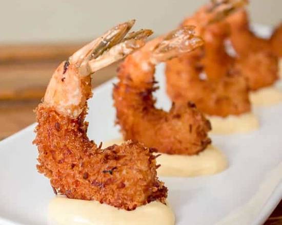 Order Coconut Shrimp 5 pcs ⭐️ food online from Red basil thai kitchen store, Long Island City on bringmethat.com