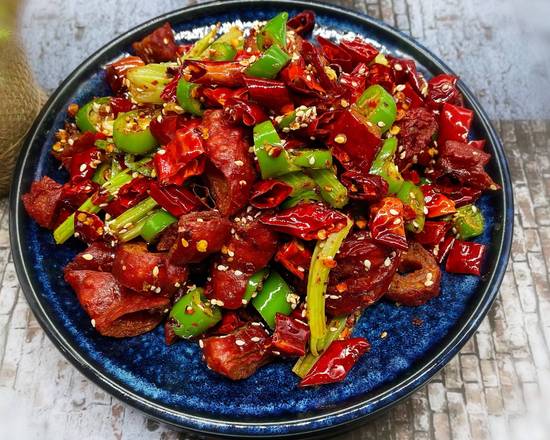 Order  干煸肥肠  Pork Intestine w/ Explosive Chili Pepper️️️ food online from Fashion Wok store, Sunnyvale on bringmethat.com