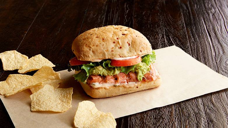 Order Wild Salmon-Wich (600 cal) food online from Jasons Deli store, Nashville on bringmethat.com