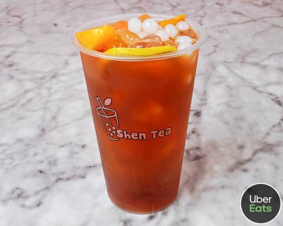 Order Peach Tea food online from Shen Tea store, Winter Park on bringmethat.com