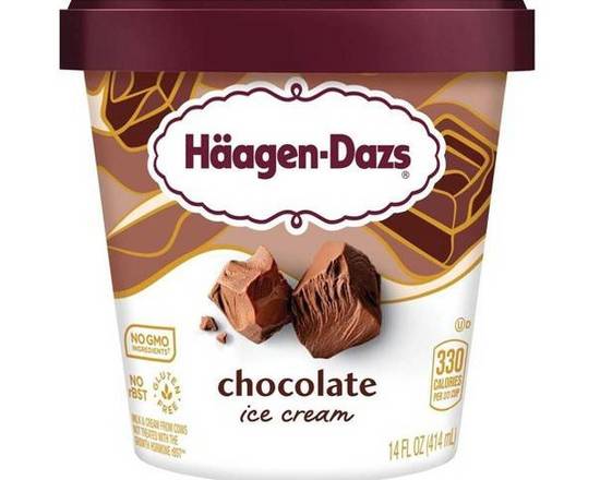 Order Häagen-Dazs Chocolate Pint food online from Trumbull Super Stop store, Trumbull on bringmethat.com