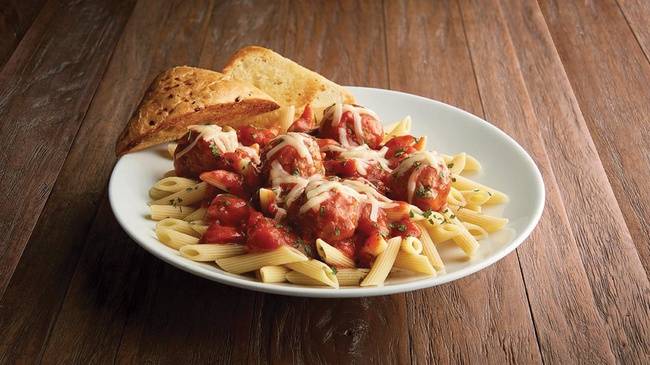 Order Penne Pasta & Meatballs food online from Jason's Deli store, Abilene on bringmethat.com