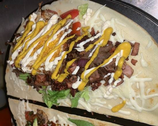 Order Chivito Special food online from Apropo Crepes & Baguettes store, Sunrise on bringmethat.com
