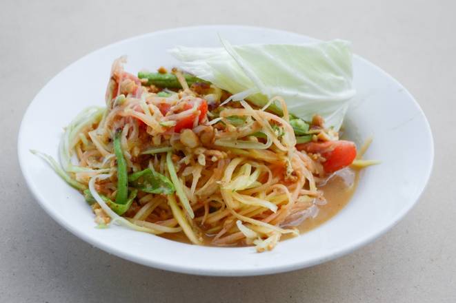 Order Som Tum (Papaya Salad) food online from Celadon Thai Kitchen store, Los Angeles on bringmethat.com