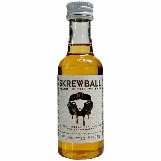Order SKREWBALL WHISKEY 50ML  35%ABV  food online from Princess Liquors store, Port Saint Lucie on bringmethat.com