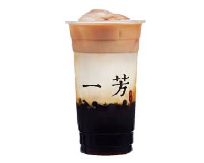Order Brown Sugar Pearl Black Tea Latte (BT) / 黑糖粉圓鮮奶茶 food online from Yifang Taiwan Fruit Tea store, SF on bringmethat.com