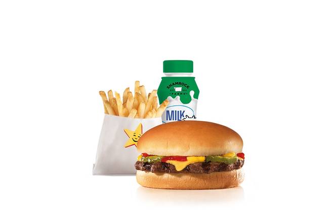 Order Cheeseburger Kid's Meal food online from Hardee store, Chambersburg on bringmethat.com