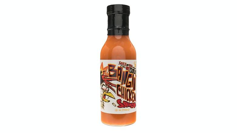 Order Smack My Ass & Call Me Sally Bangin' Chicken Hot Sauce (12 oz) food online from Tijuana Flats store, Daytona Beach on bringmethat.com