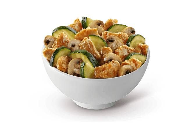 Order Mushroom Chicken food online from Panda Express store, Eau Claire on bringmethat.com