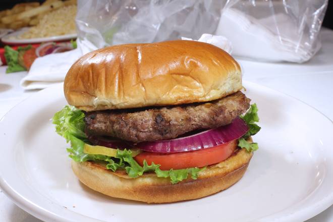 Order Hamburger Combo Meal food online from Koko's Mediterranean Grille store, Chicago on bringmethat.com