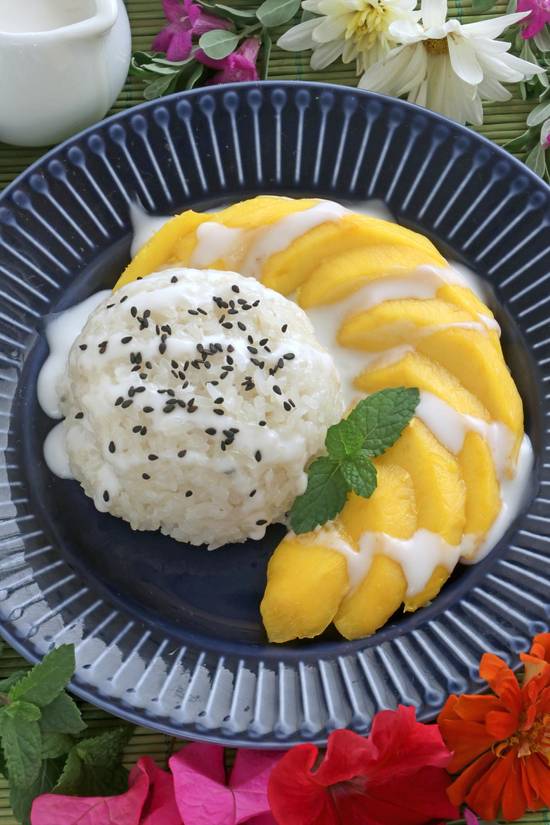 Order Sticky Rice with Mango food online from Thai River store, Petaluma on bringmethat.com