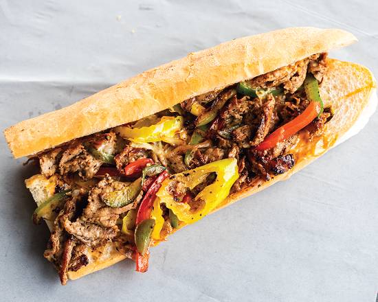 Order Tex-Mex CheeseSteak Po' Boy food online from Antone’S store, Houston on bringmethat.com