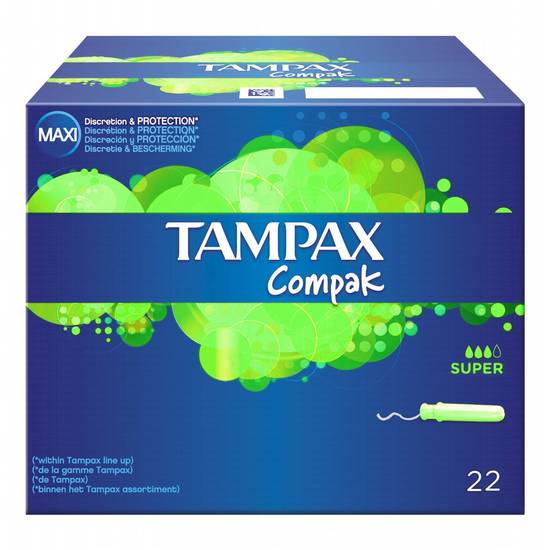 Tampax compak super x22