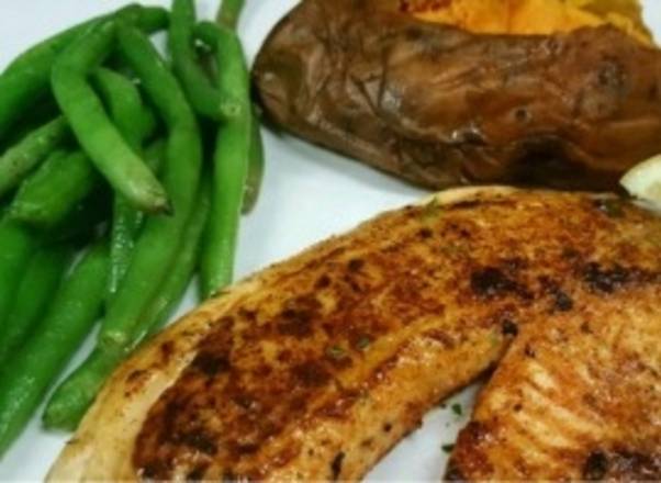 Order GRILL TILAPIA food online from Ovation Bistro & Bar-Lakeland store, Lakeland on bringmethat.com