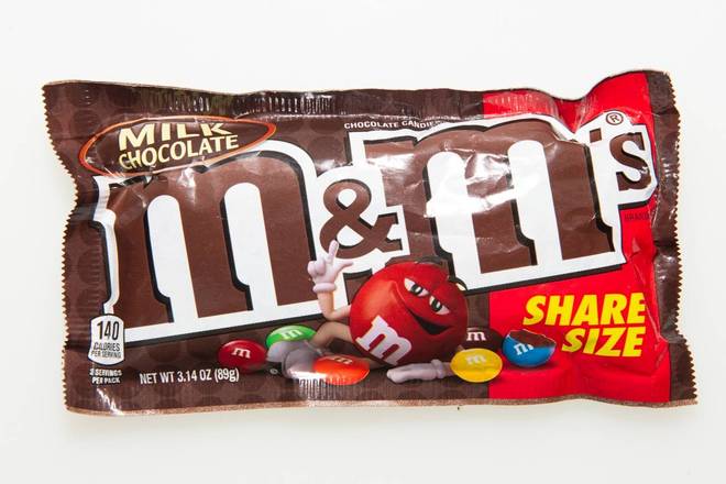 Order M&M's Milk Chocolate Share Size food online from Shell store, Tampa on bringmethat.com