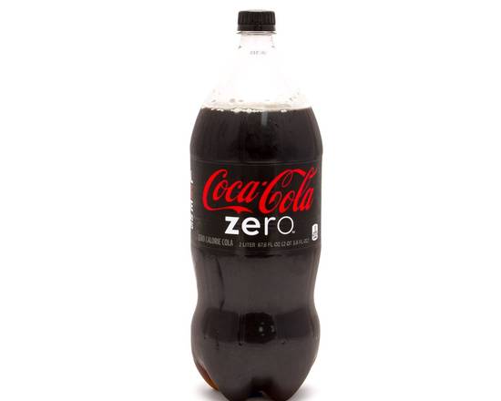 Order Coke Zero, 2L mixer food online from Golden Ox Liquors store, Saint Augustine on bringmethat.com