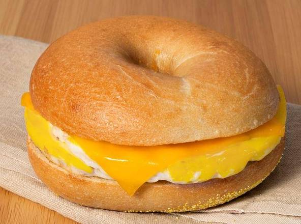 Order Egg and Cheese Sandwich food online from Einstein Bros Bagels store, Palm Harbor on bringmethat.com