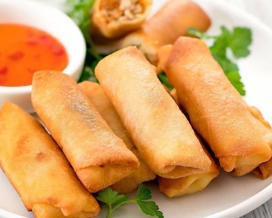 Order veggie egg roll food online from Quickly Boba store, Los Angeles on bringmethat.com