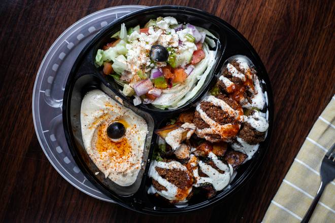 Order Veggie Plate food online from Austin Habibi store, Austin on bringmethat.com