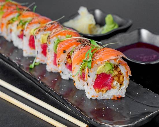 Order Dracula Roll (10 PIECES) food online from Sushiato store, Miami on bringmethat.com