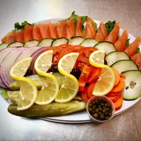 Order Platter food online from Bagel Nosh Deli store, Santa Monica on bringmethat.com