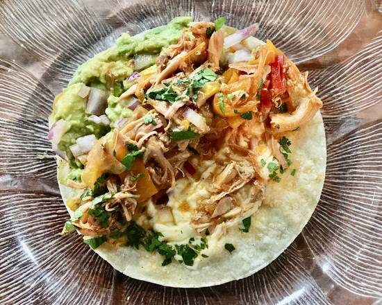 Order 2 Chicken Tacos food online from Hippie Kitchen store, Jefferson on bringmethat.com