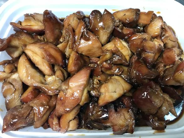 Order Bourbon Chicken food online from La China Blue store, Orlando on bringmethat.com